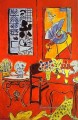 Große rote Innen abstrakte Fauvm Henri Matisse